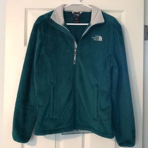Women’s teal North Face jacket
